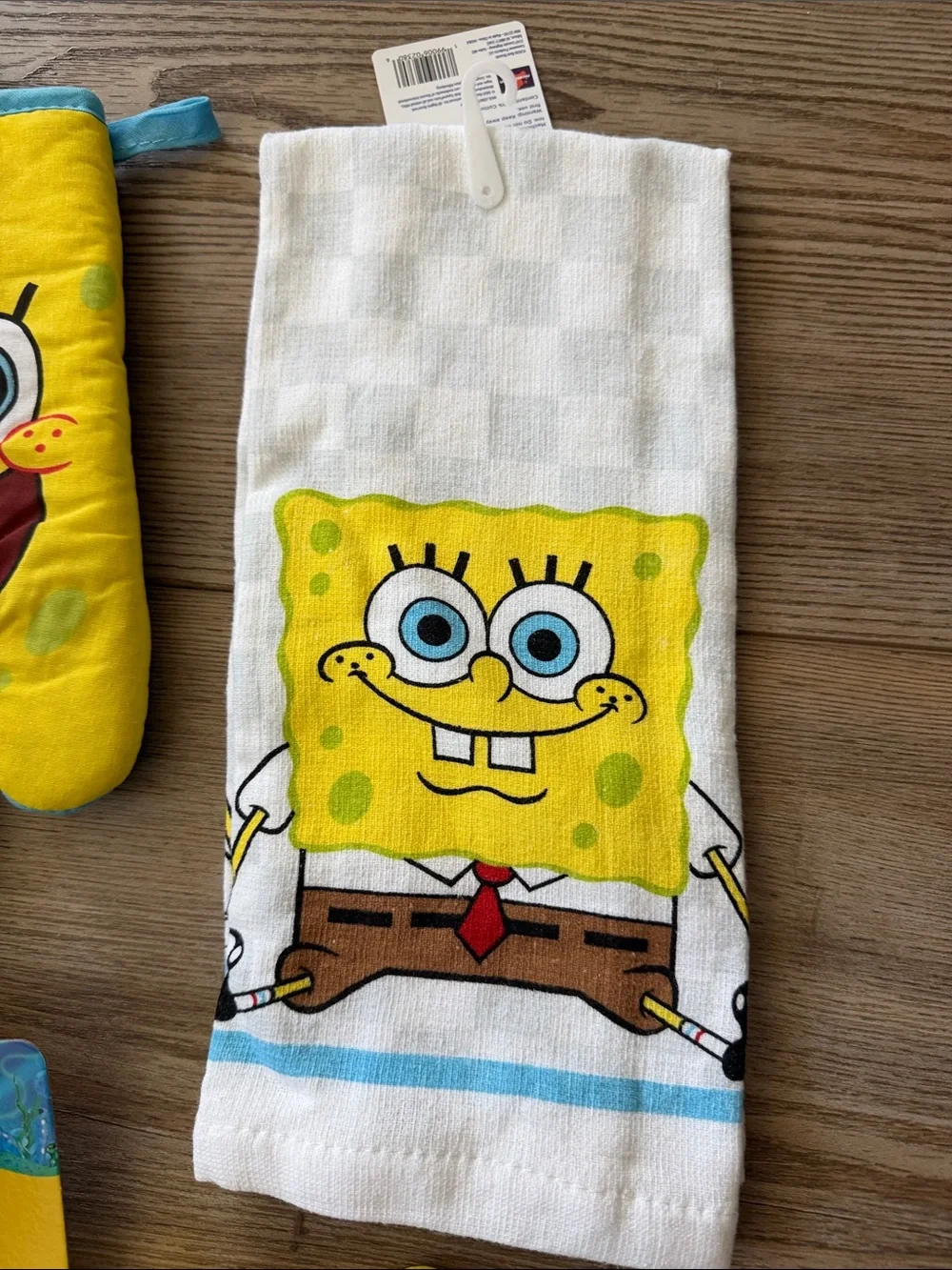SpongeBob Squarepants Yellow & Blue Kitchen Accessory Set